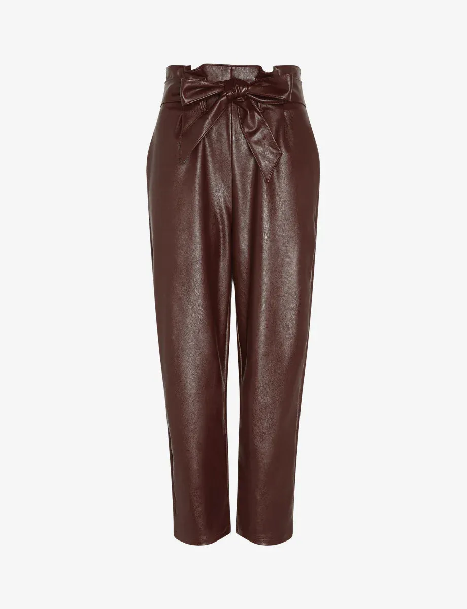 Faux Leather Pants