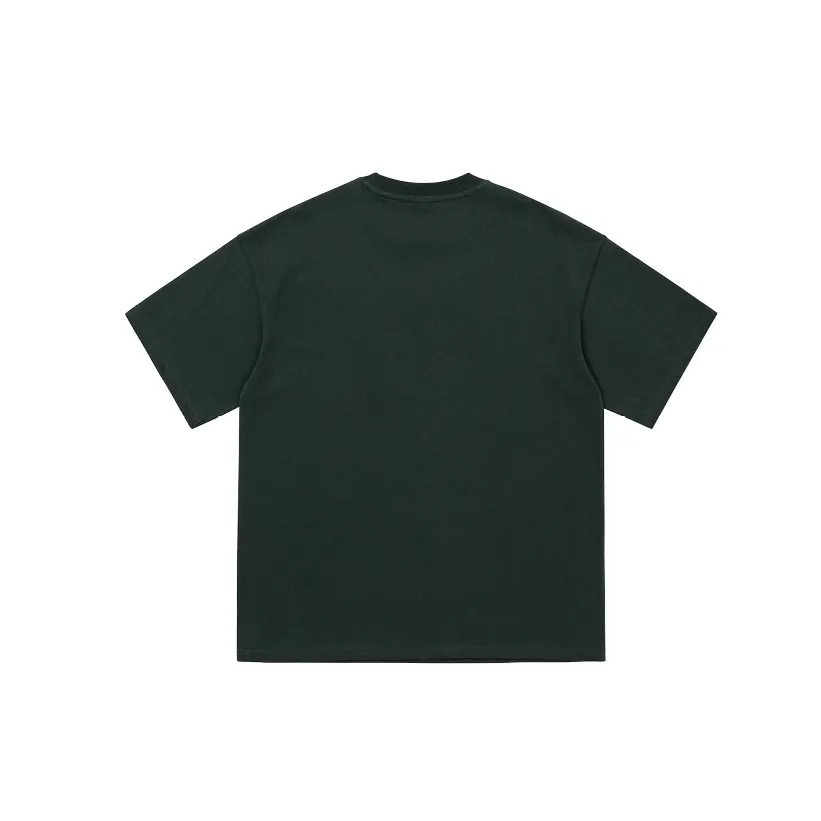 Crew Neck Plain Cotton Street Style Short Sleeves