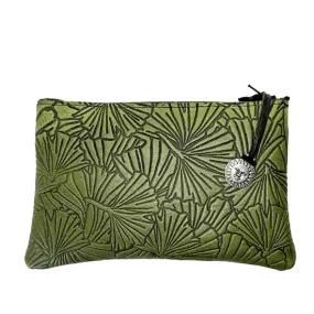 Ginkgo Zipper Pouch