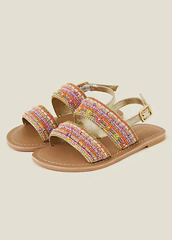 Girls Embellished Strap Sandals Accessorize Look Again