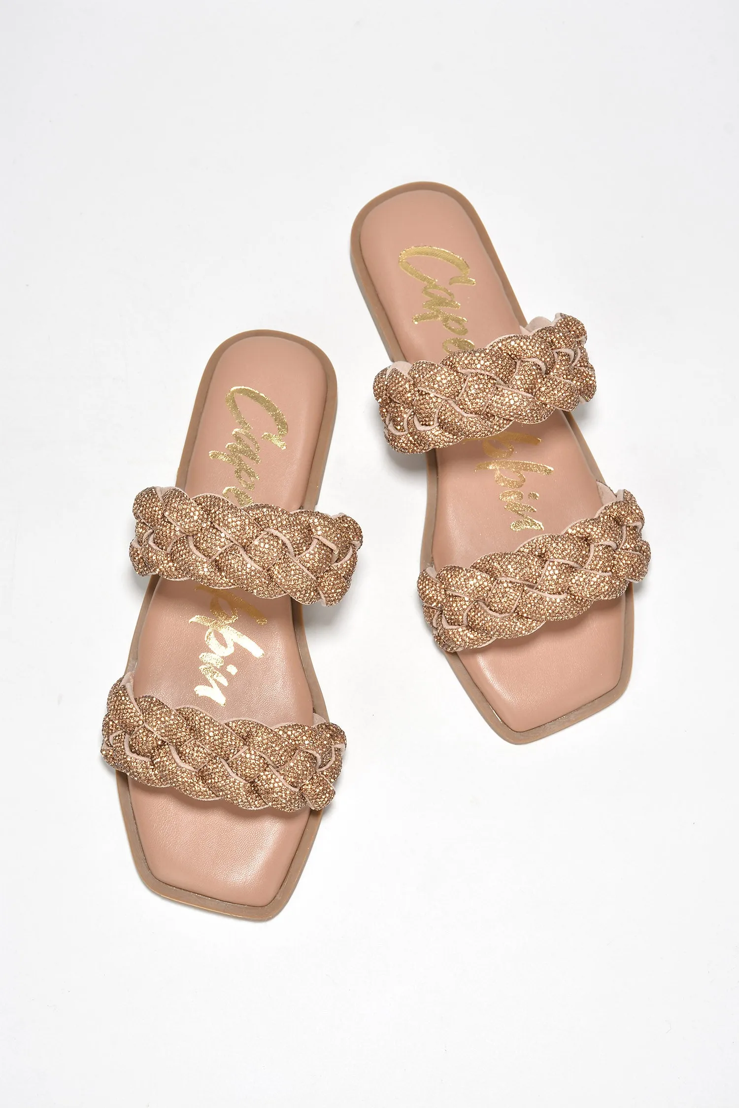 Eye-Catching MANA - GOLD Sandals