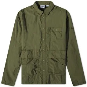 Gramicci Olive Light Nylon Utility Overshirt