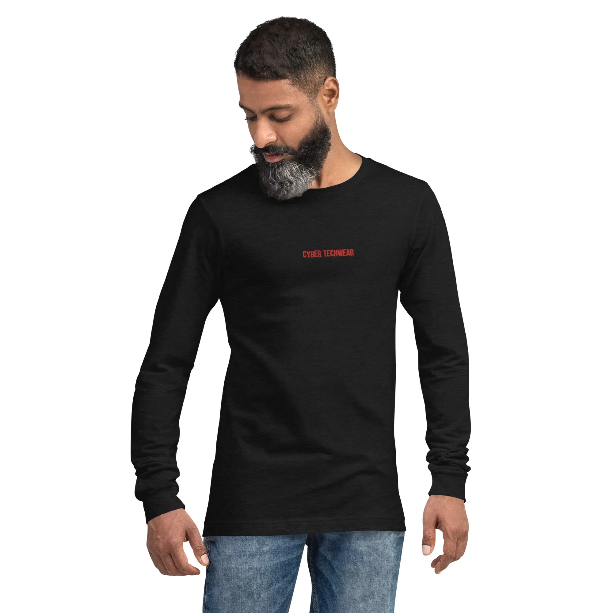 Graphic long sleeve tees for men