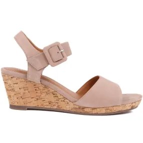 Grazina Leather Wedges