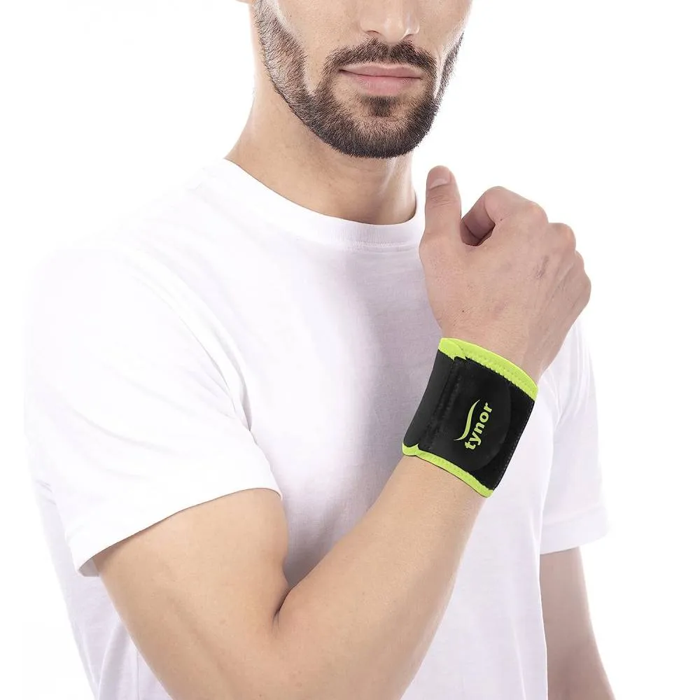 Green Wrist Wrap Support