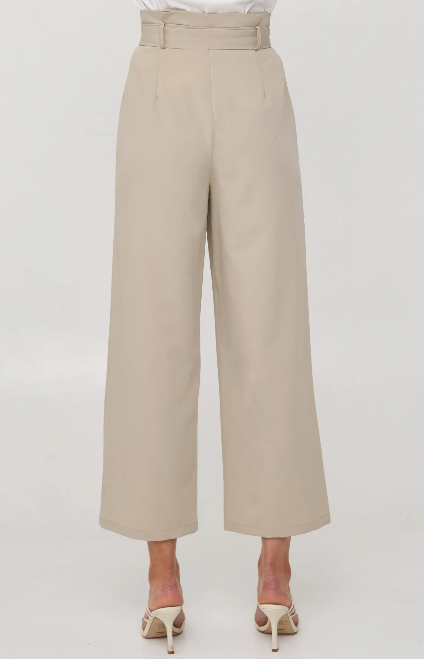 High Waist Paperbag Pants SPA415B