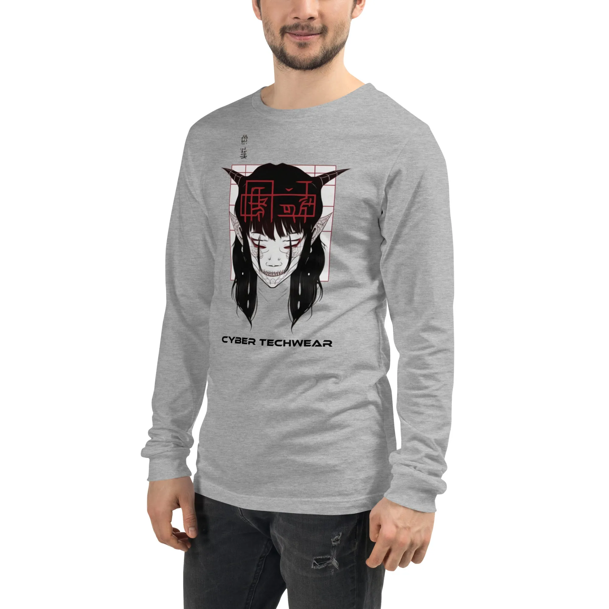 Horror Long Sleeve Graphic Tees