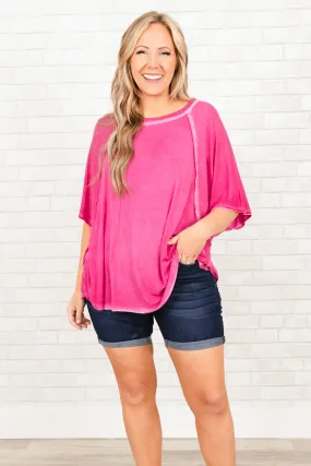 Hot Pink Balanced Top