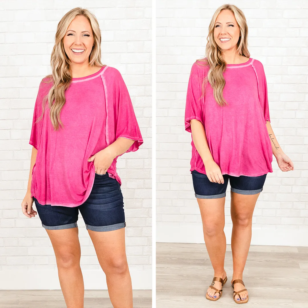 Hot Pink Balanced Top