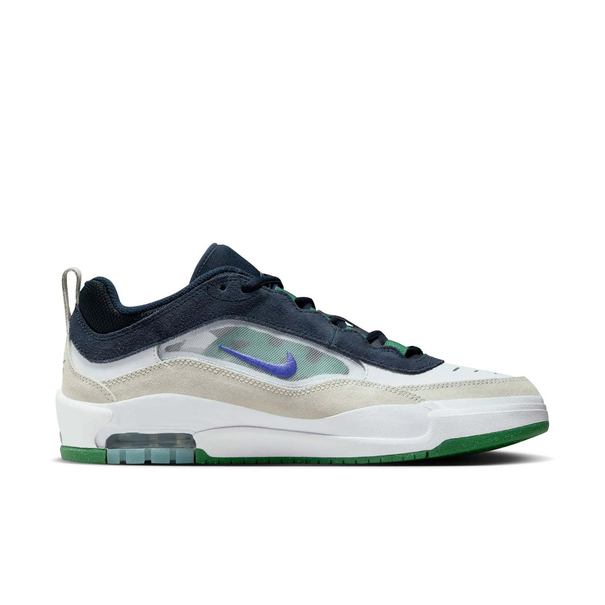 Ishod 2 Skate Shoes in White/Purple/Green