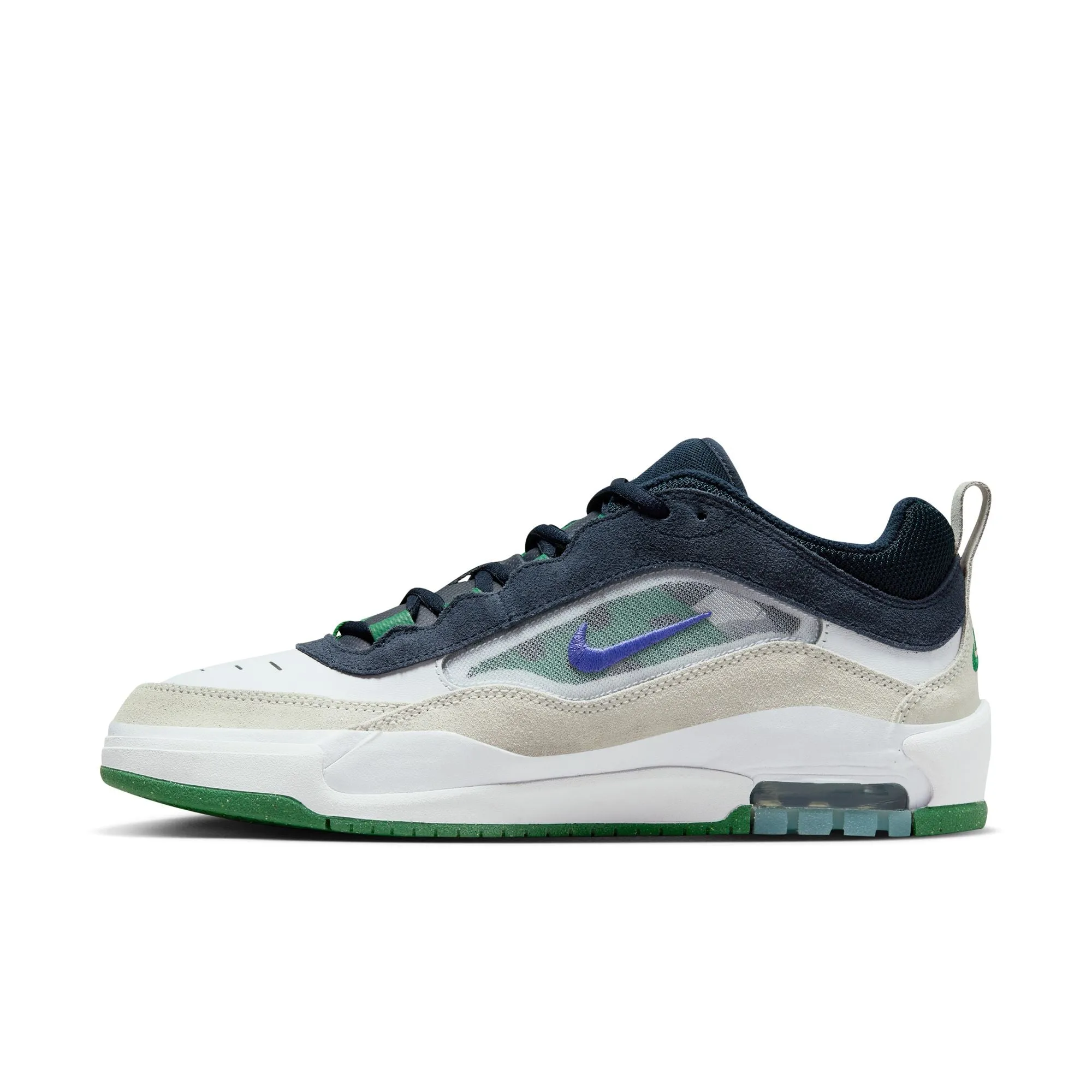 Ishod 2 Skate Shoes in White/Purple/Green