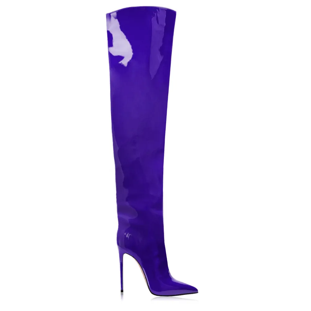 IVANKA Purple Patent Leather