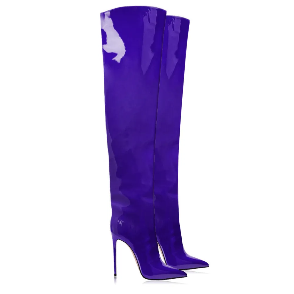 IVANKA Purple Patent Leather