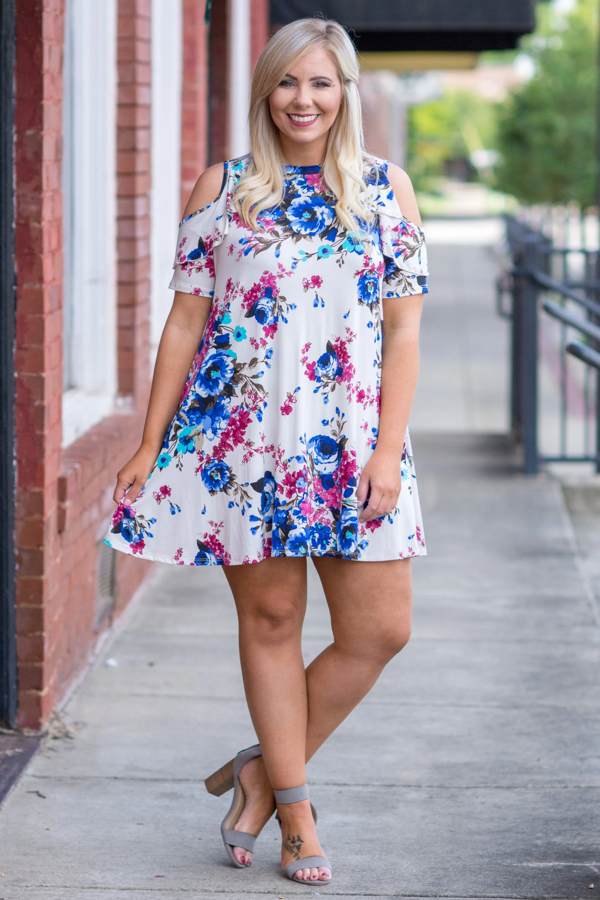 ivory happy dreamer dress