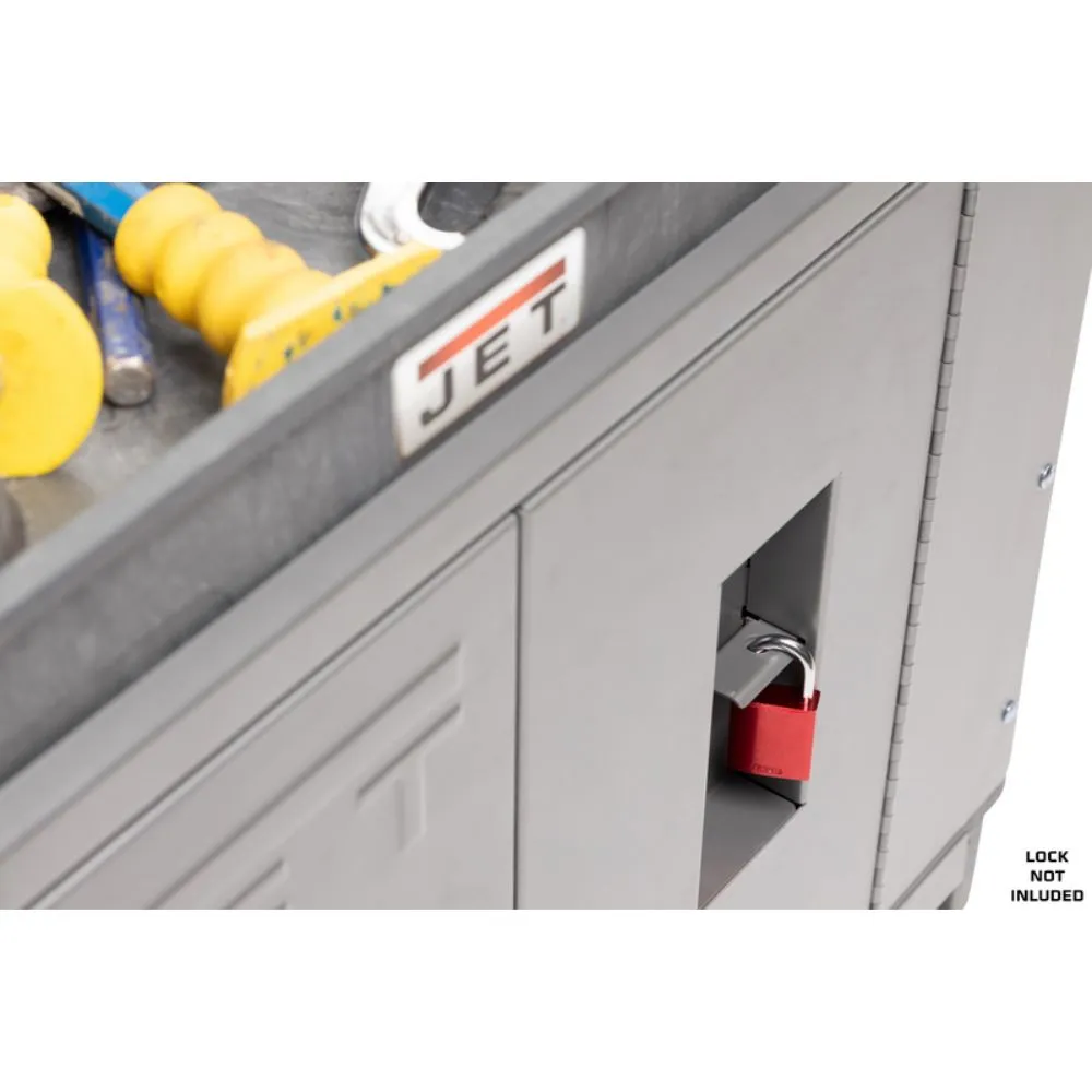 Jet JT1-129 Resin Cart 141014 w/ LOAD-N-LOCK Security System Kit