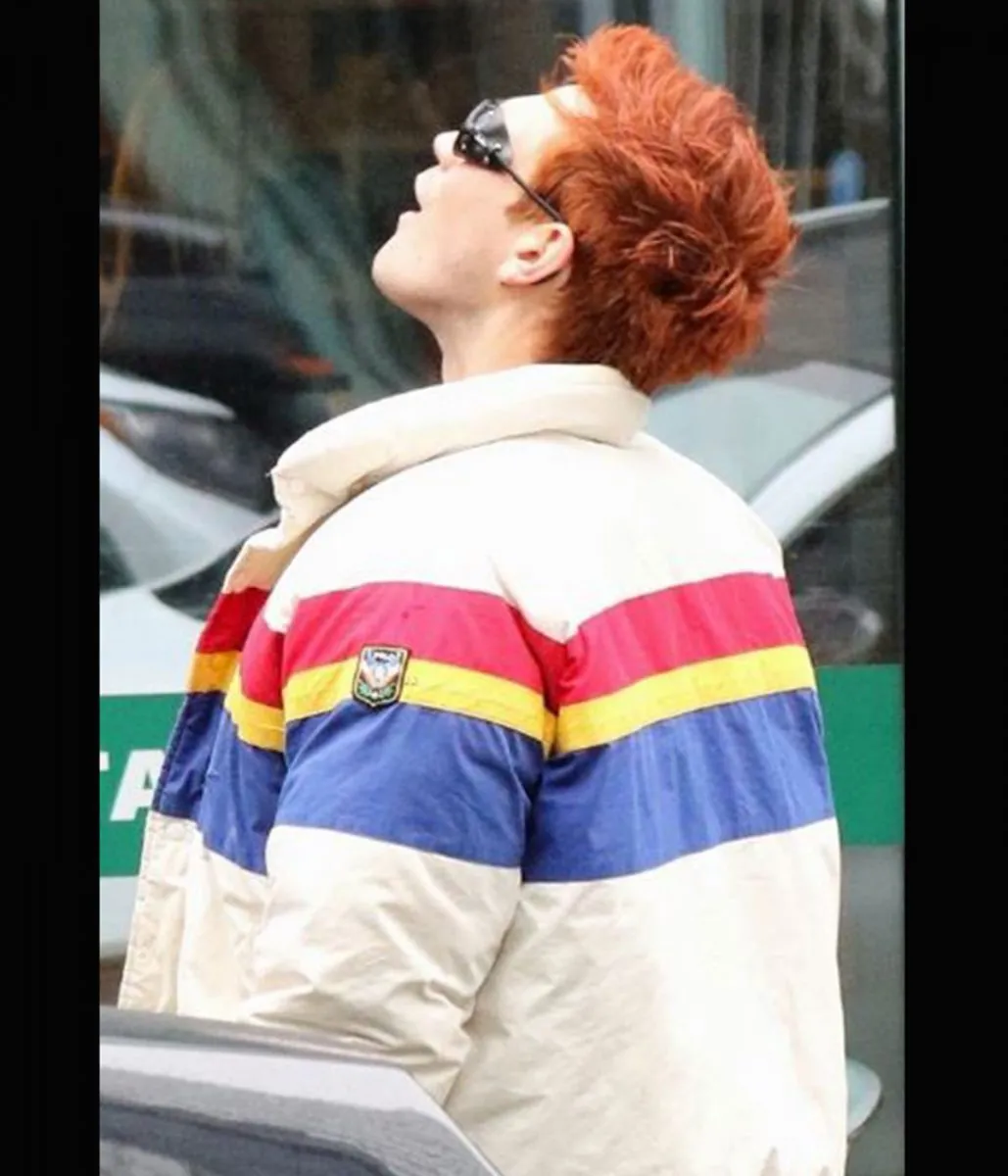 Men's KJ Apa Riverdale Star Puffer Jacket