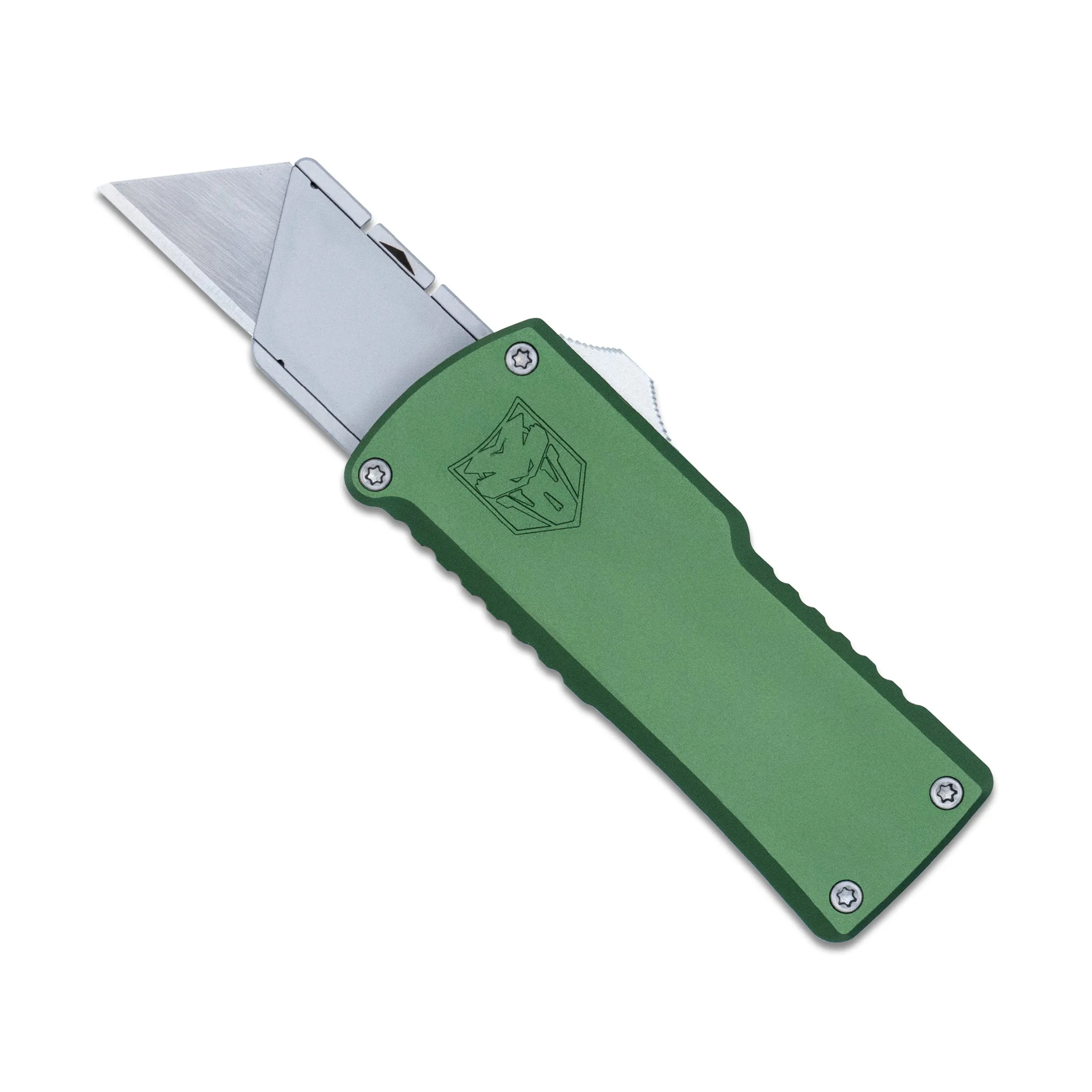 Green OTF Knife for Various Tasks