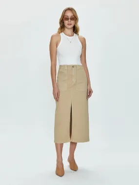 Latte Utility Skirt - Pamela