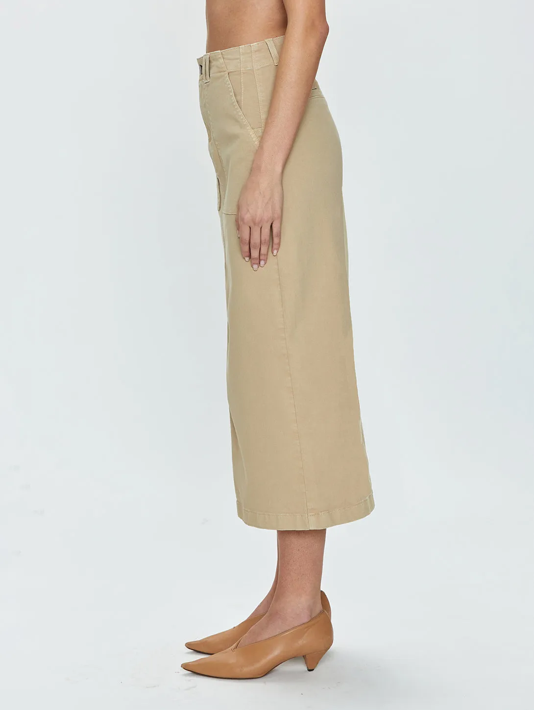 Latte Utility Skirt - Pamela