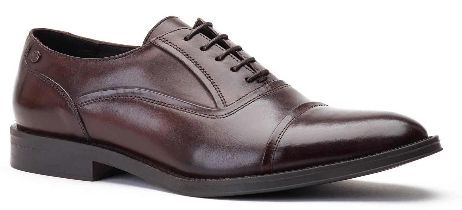 Men's Leather Oxford Lace-Up Shoe