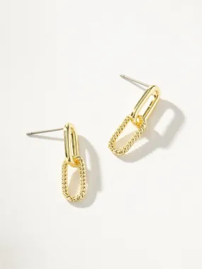 Interconnected Chain Earrings