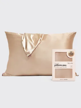 Champagne Satin Pillowcase