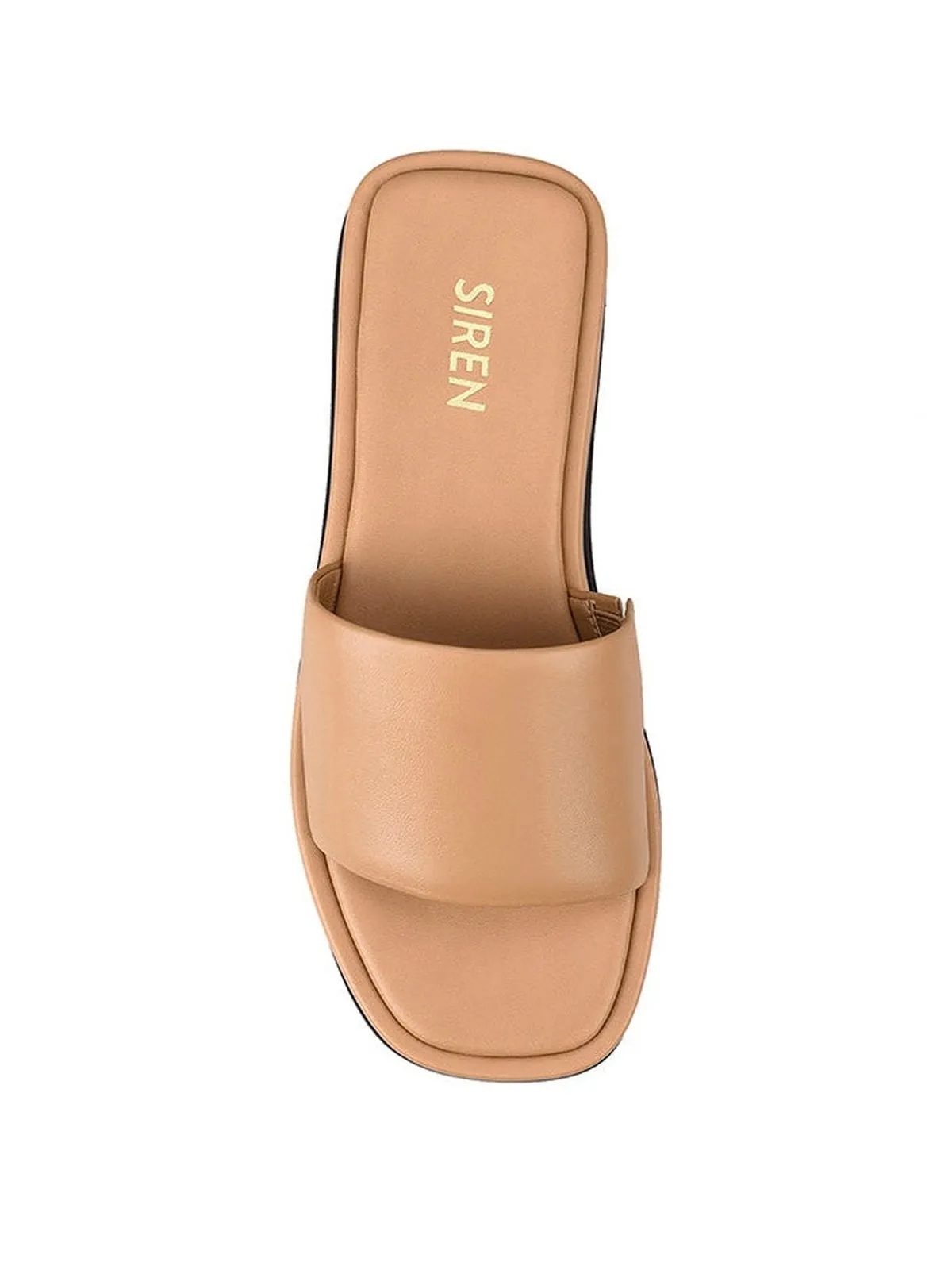 Morris Soft Tan Flatform Sandals