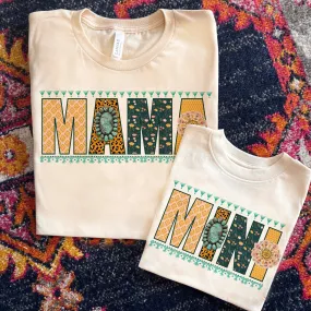 Mama & Mini Custom Graphic Tees by LC