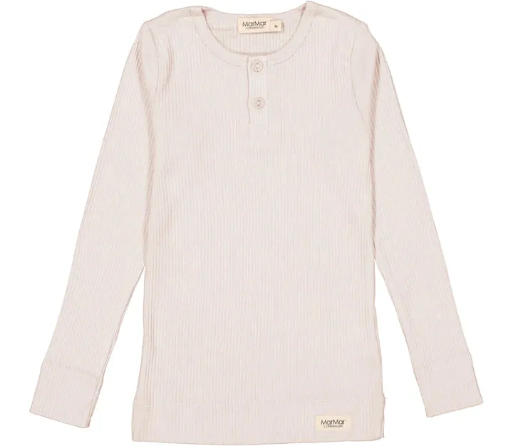 Mar Mar Ribbed Long Sleeve Henley Top