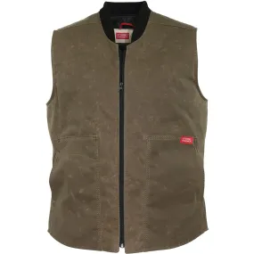 Medium Crew Vest in Dark Oak