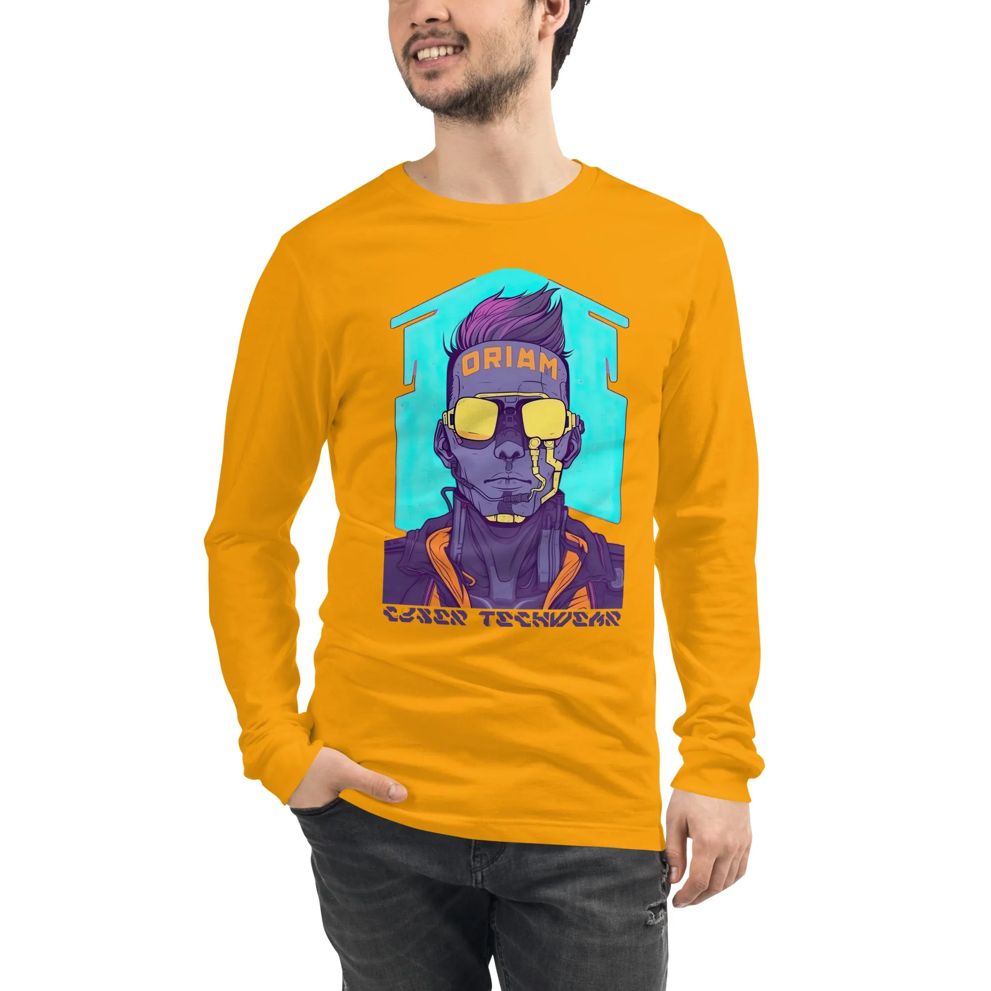 Men's long sleeve graphic tees