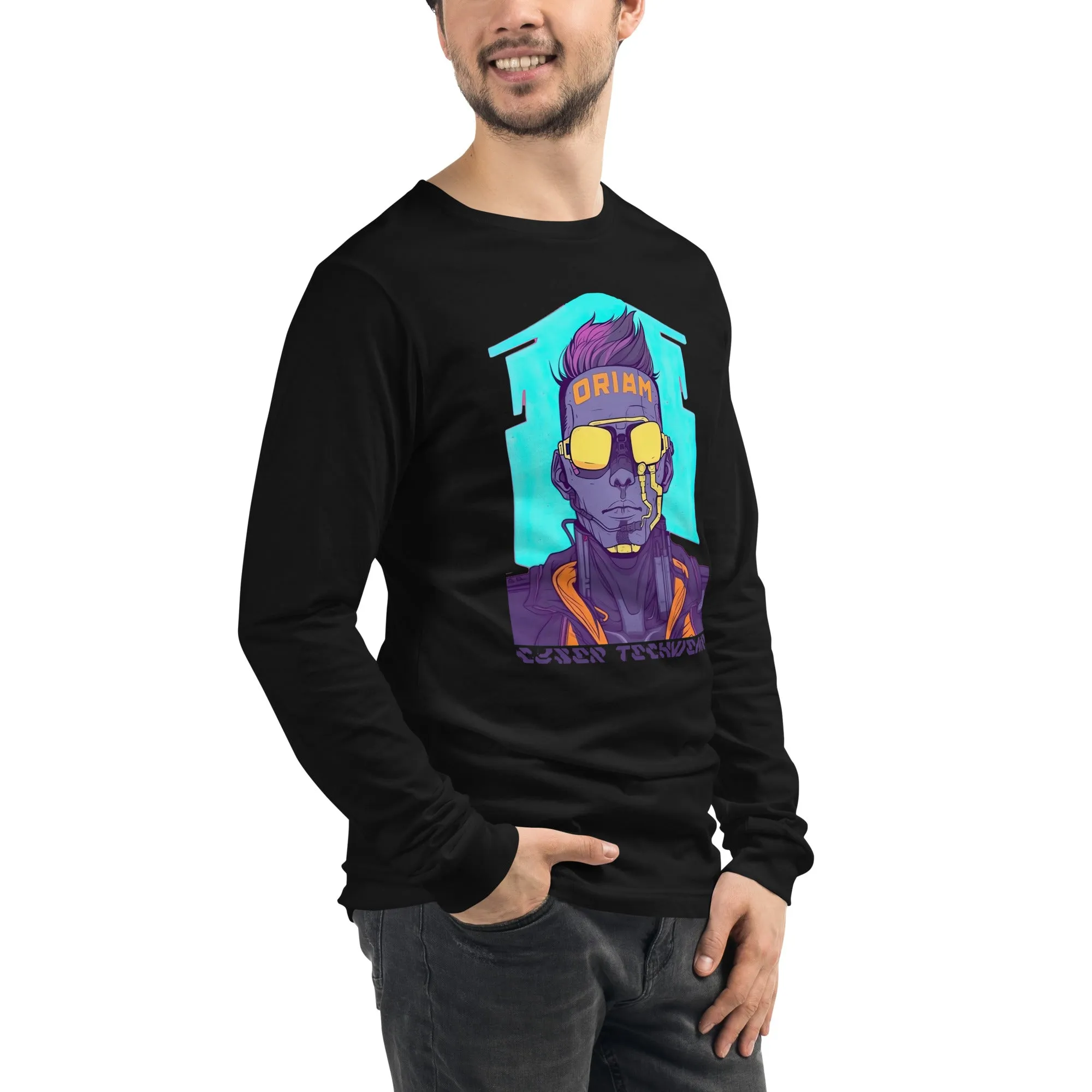 Men's long sleeve graphic tees