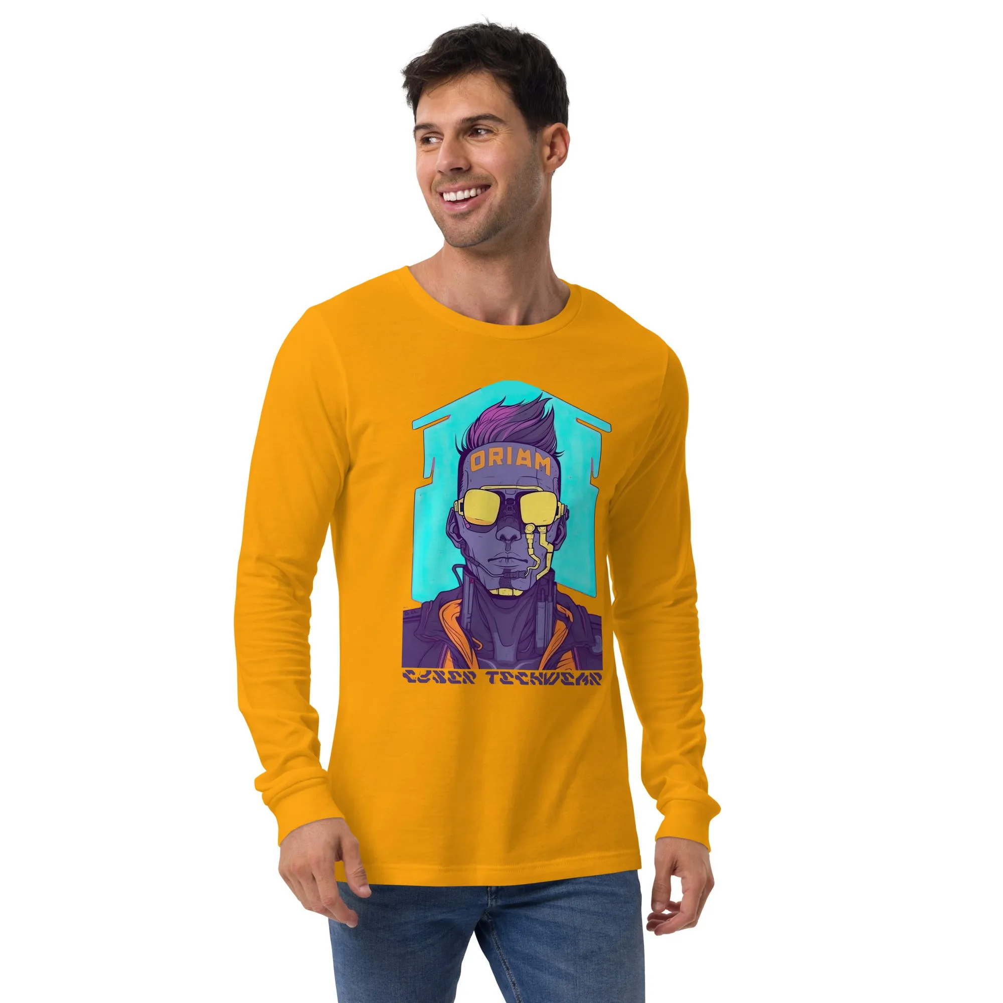 Men's long sleeve graphic tees