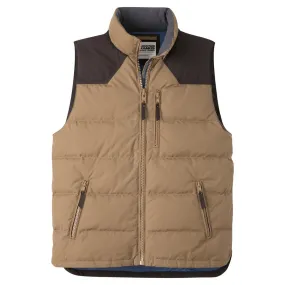 Men's Outlaw Down Vest in Tobacco - Small