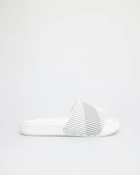 Men's White Grey Sandals by Tomaz