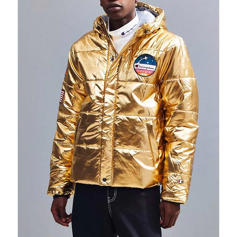 Men's Metallic Champion Puffer Coat