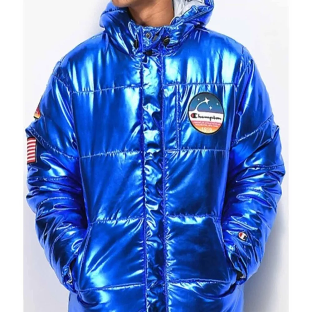 Men's Metallic Champion Puffer Coat