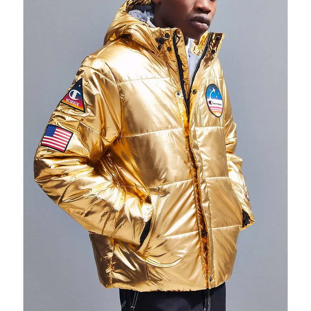 Men's Metallic Champion Puffer Coat