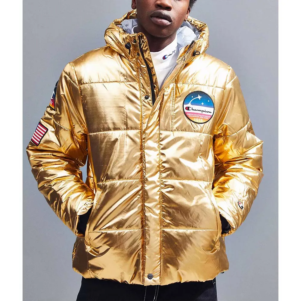 Men's Metallic Champion Puffer Coat