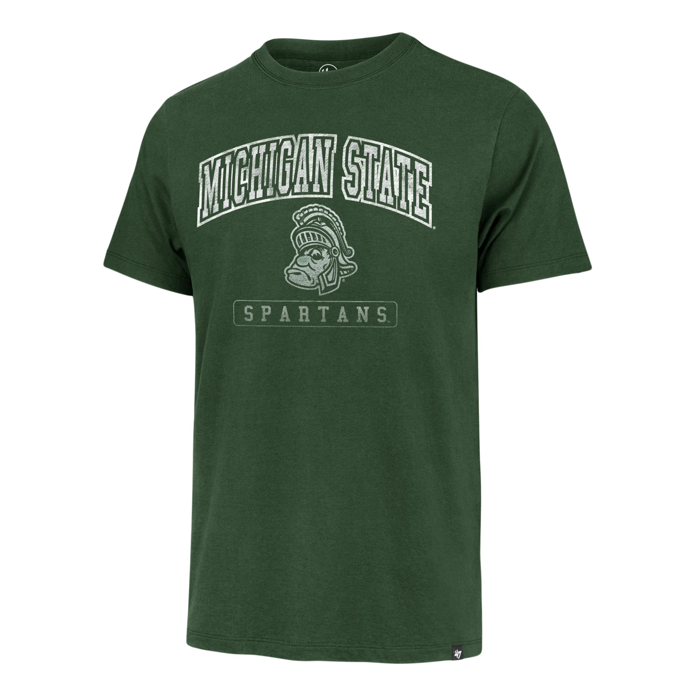 MICHIGAN STATE SPARTANS VINTAGE MONO TONE FRANKLIN TEE