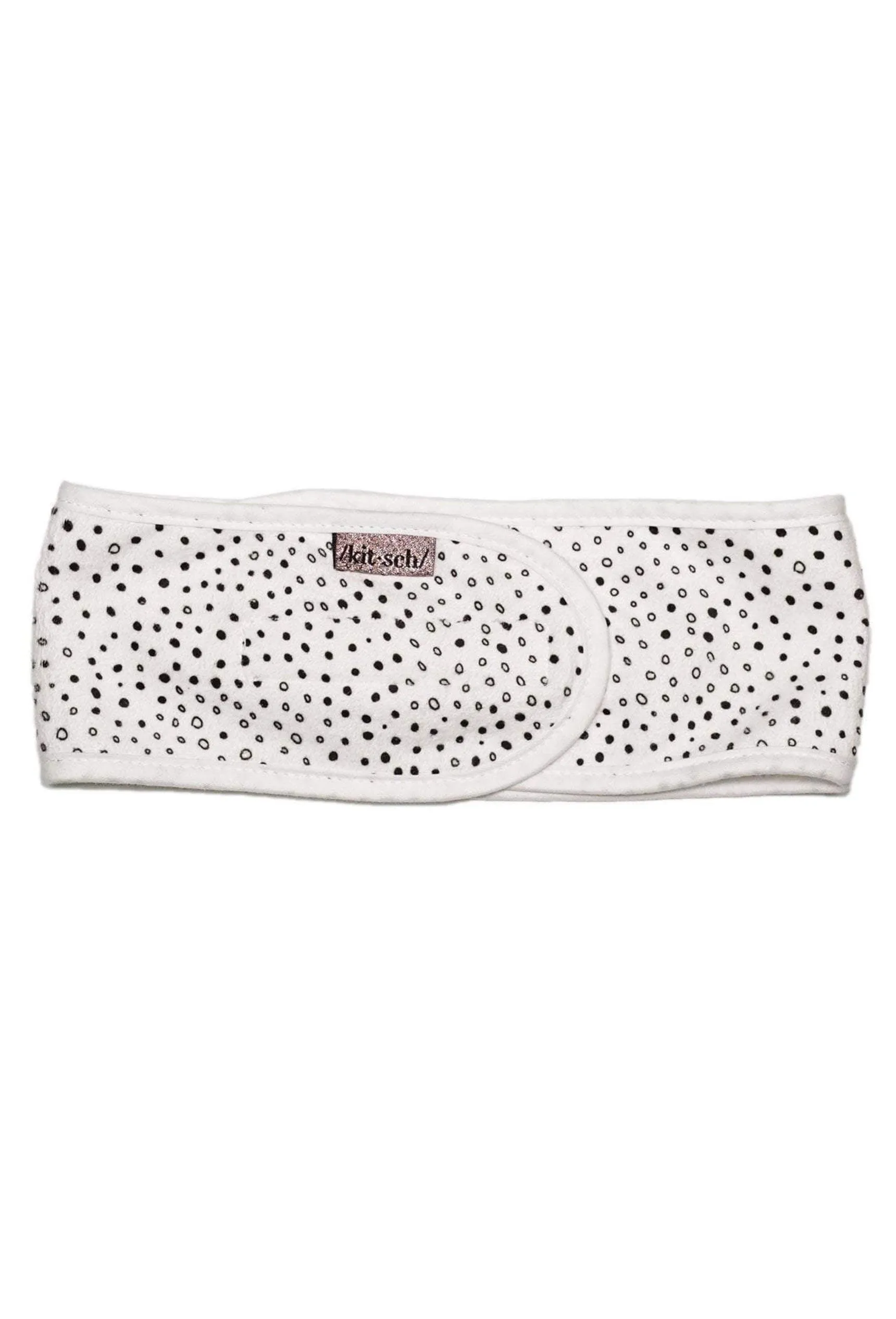 Microfiber Spa Headband in Micro Dot by Kitsch