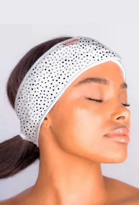 Microfiber Spa Headband in Micro Dot by Kitsch