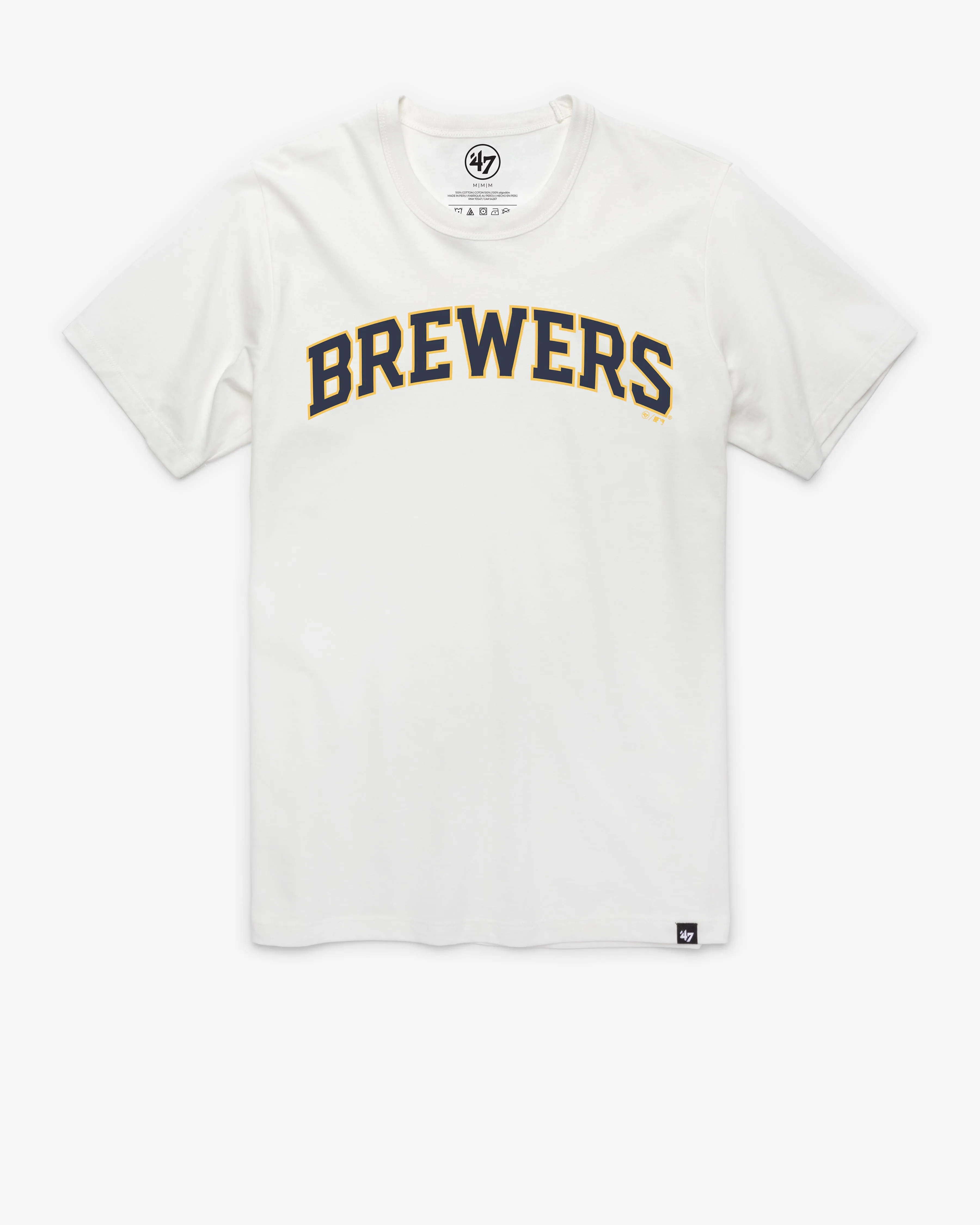 Milwaukee Brewers Wordmark '47 Franklin Tee