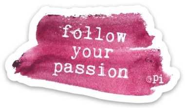 Passion Inspiration Sticker