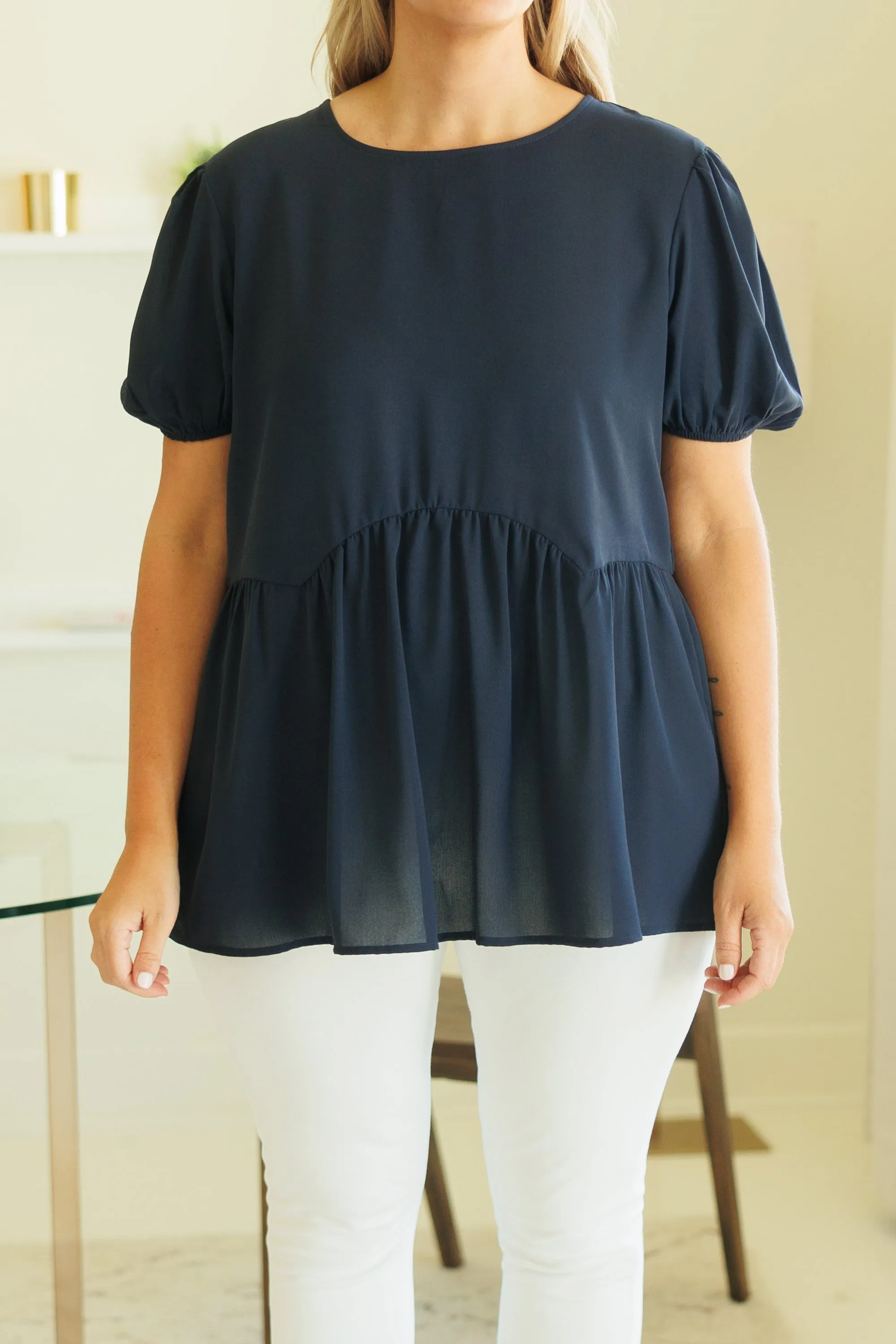 Navy Top Who I've Been Searching For