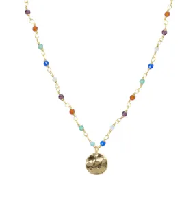 Multi Nila Mini Stones Necklace