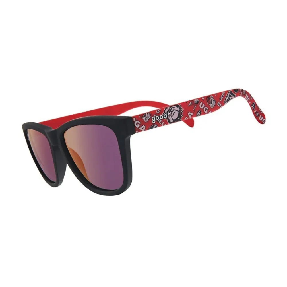 Goodr OG UGA Collegiate Polarized Sunglasses - GO DAWGS! SIC 'EM! WOOF! WOOF!