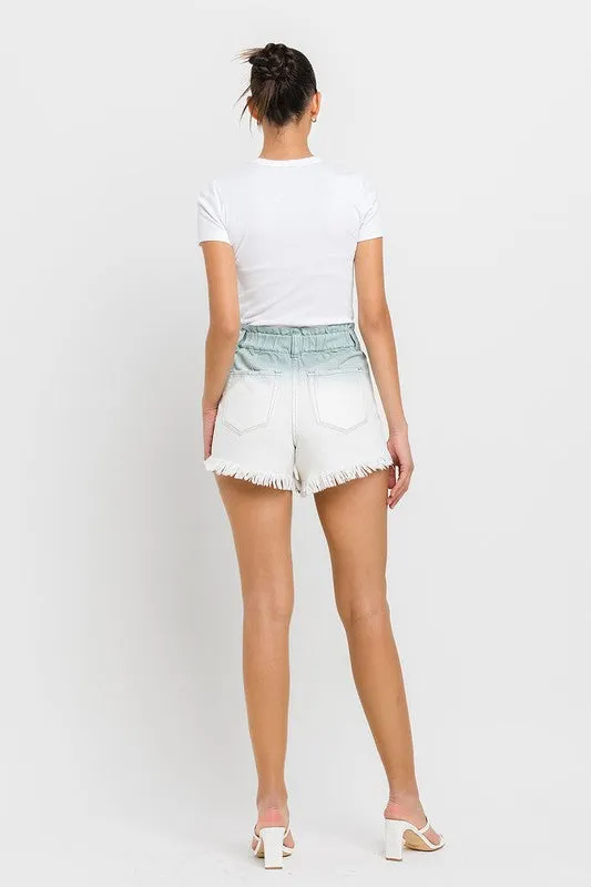 Cotton Drawstring Crop Top