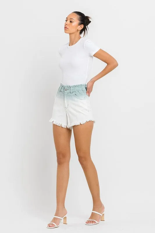 Cotton Drawstring Crop Top