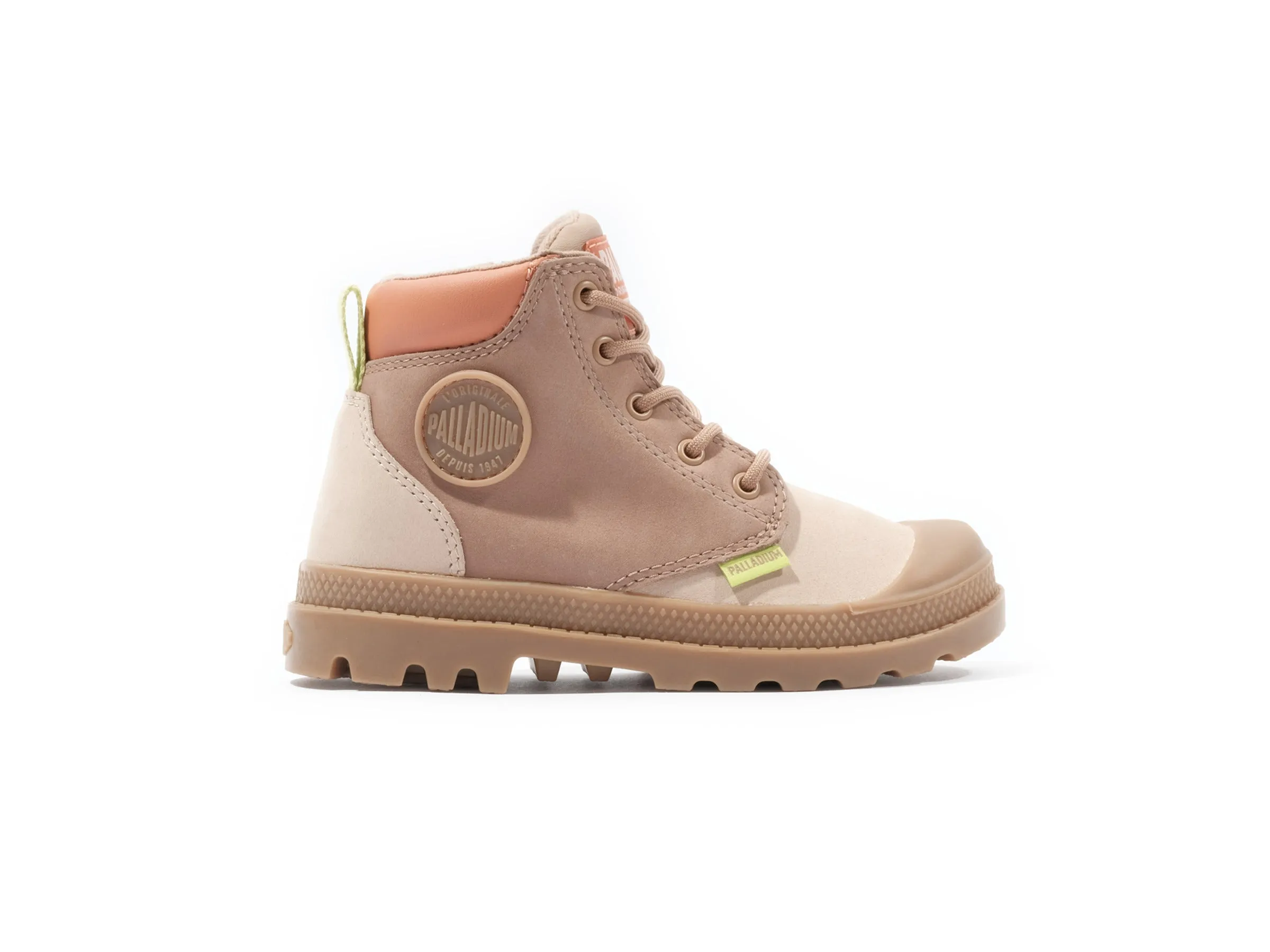 Pampa Hi Cuff Waterproof OZ in Beige Tan/Nude Brown